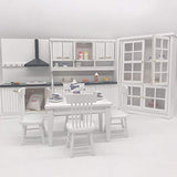 FenglinTech Dollhouse Miniatures Furniture Kitchen Set for 1 12 Scale Dollhouse Furniture