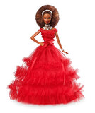 Barbie 2018 Holiday Doll, Brunette