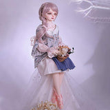 YILIAN BJD Doll, 1/3 56Cm 22In Ball Jointed Doll Handmade SD Doll + Full Set Clothes + Shoes + Wig + Makeup Best for Girls