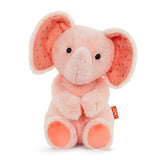 B. toys by Battat Plush Elephant – Stuffed Animal – Soft & Cuddly Toy – Pink Elephant – 12” – Washable – Baby, Toddler, Kids – Happyhues – Bubble Gum Becky – 0 Months +