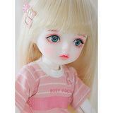 YILIAN BJD Doll Full Set 1/4 25.8cm Ball Jointed Cute Doll 100% Handmade Mini SD Fashion Doll with Gift Box, for Girl Birthday Gift