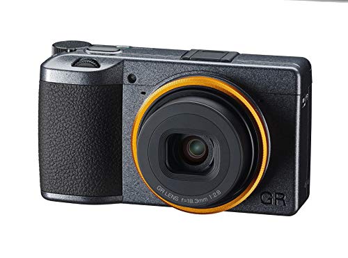 Ricoh GR III Street Edition Metallic Gray APS-C Size Digital Camera with Large CMOS Sensor GR Lens that Achieves High Resolution and High Contrast Equipped with 4-Step Image Stabilization High-Speed H