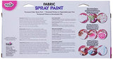 Tulip Permanent Fabric Spray Paint, 9 Pack, Neon, Nontoxic, Non-Aerosol