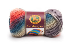 Lion Brand Yarn Company 545-217 Landscapes Yarn, Harvest Moon