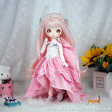 ICY Fortune Days Anime Style Ball Jointed Doll, Including Wig, Makeup, Removable Head and Replaceable Eyes and Dress, Shoes, 1/6 Scale, About 12 Inch(Yolanda)