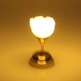T TOOYFUL 3 Pieces Miniature Ball & Flower Shape Table Lamp Lamp Wall Sconce for 1:12 Dollhouse Bedroom Accessories