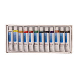 U.S. Art Supply 12ml Premium Vivid Watercolor Artist Aluminum Tube Paint Set (12-Colors)