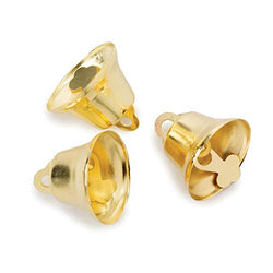 Bulk Buy: Darice DIY Crafts Liberty Bell Gold 1 inch 3 pieces (6-Pack) 1090-43