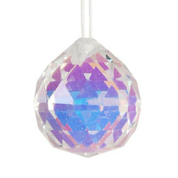 Bulk Buy: Darice DIY Crafts Cut Crystal Pendant Ball Crystal AB 23.5 x 21mm (6-Pack) CRY-109