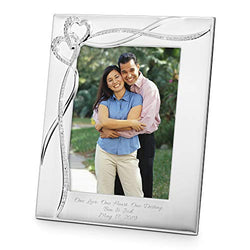 Things Remembered Personalized Intertwined Heart 8 x 10 Frame, Picture Frame with Engraving Included