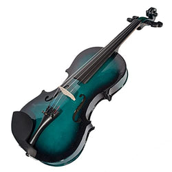 Student Violin 1/4 Size Acoustic Violin Fiddle Maple Wood Top & Back Acoustic Fiddle with Bridge Tailpiece Bow