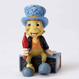 Enesco Disney Traditions by Jim Shore Pinocchio Jiminy Cricket Miniature Figurine, 2.75", Multicolor