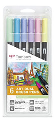 Tombow "6 ABT" Dual Brush Pen - Pastel-P