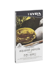 LYRA Rembrandt Aquarell Artists' Colored Pencils, Set of 12, Assorted Colors (2011120)
