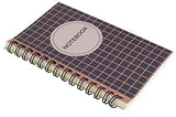 Paper Junkie 12-Pack 3 x 5 Inch Ruled Spiral Pocket Notebooks, Wirebound Small Journals, 3 Cute Designs, 50 Sheets Each