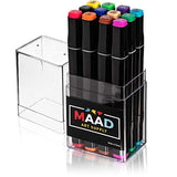 12 Dual Tipped Professional Art Markers