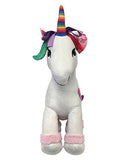 Nickelodeon JoJo Siwa Plush Sparkle Rainbow Unicorn 23" Pillow Buddy