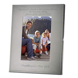 Things Remembered Personalized Tremont Gunmetal 5x7 Frame (Portrait) with Engraving Included