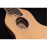 Washburn RO10 Rover Steel String Travel Acoustic Guitar - Natural)