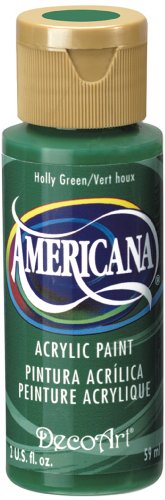 DecoArt Americana Acrylic Paint, 2-Ounce, Holly Green