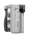 Sony Alpha a6300 Mirrorless Camera Interchangeable Lens Digital Camera with APS-C, Auto Focus & 4K Video - ILCE 6300/S Body with 3” LCD Screen - E Mount Compatible - Silver (Includes Body Only)