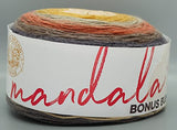 Lion Brand Yarn Mandala Bonus Bundle Yarn, Centaur