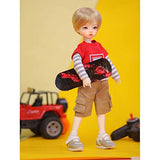 Y&D Full Set 1/6 BJD Doll 12.2 inch Male Boy Doll Ball Jointed Dolls with Clothes Shoes Suit Socks Wig Hat Makeup for Birthday Best Gift