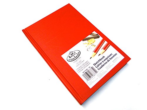 Royal & Langnickel Sketchbook 110 Gsm. 65lb 110 Sheets (220 Pages) (Red)