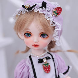 ZDD BJD Doll 1/6 SD Dolls 10.24 Inch Ball Jointed Doll DIY Toys with Full Set Clothes Shoes Wig Makeup, Best Gift for Christmas-Bambi