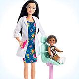 Barbie Dentist Doll & Playset, Black Hair