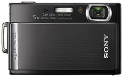 Sony Cybershot DSCT300/B 10.1MP Digital Camera with 5x Optical Zoom with Super Steady Shot (Black)