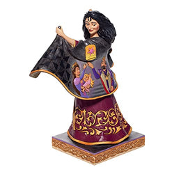 Enesco Disney Traditions by Jim Shore Tangled Rapunzel Mother Gothel Figurine, 8.2 Inch, Multicolor