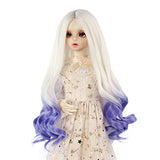 AIDOLLA Doll Wig for 1/3 BJD Doll Wig Girls Gift Temperature Synthetic Fiber Long Straight Synthetic Hair