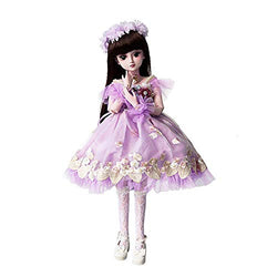 BJD Doll SD Doll 60cm/24inch Princess Bride for Girl Gift and Dolls Collection