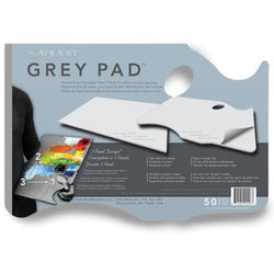 New Wave Grey Pad Hand Held Paper Palette 11"x16"