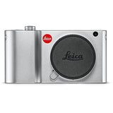 Leica TL2 Mirrorless Digital Camera Body - Silver (18188) with 128GB Extreme Pro SD Card + Padded Camera Bag + Memory Card Wallet & Reader + Neck Strap + Lens Cap Keeper + Cleaning Kit
