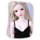HGCY 1/3 BJD Dolls 65Cm SD Dolls Ball Jionted Doll Baby DIY Toy with Full Set Clothes Shoes Wig Makeup Deluxe Collector Doll BJD Fully Poseable Fashion Doll,Best Gift for Girls