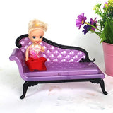 U-K Couch Simulation Miniature Sofas Furniture Toy Couches Decoration for Dollhouse Bedroom Decor (Random Colors) Deft and Fashion as shown