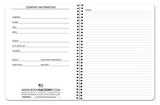 BookFactory Income & Expense Journal/Income and Expenses Tracking Ledger/LogBook 108 Pages - 8.5" x 11" Wire-O (LOG-108-7CW-PP-(IncomeExpense)-BX)