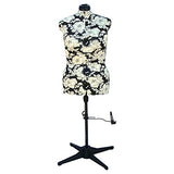 Sewing Online Hollyhock Grey 8-Part Adjustable Dress Form | Large 20-22 | Adjustoform