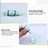 LET’S Resin 18 Colors Epoxy Pigment, Opaque Liquid Resin Colorant Each 0.35oz, Non-Toxic Epoxy Resin Dye Solid Color Liquid Dye for Resin Jewelry DIY Crafts Art Making