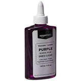 AmazonBasics Purple Washable Liquid School Glue, Dries Clear, 5 oz Bottle, 4-Pack