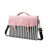 Computer Bag Laptop Bag for Women Cute Laptop Sleeve Case for Work College, Slim-Pink, 15.6-Inch