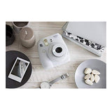 Fujifilm instax Mini 9 Instant Camera (Smokey White) and instax Film Twin Pack (20 Exposures) Bundle