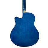 Bailando 40 Inch Cutaway Acoustic Guitar,Blueburst