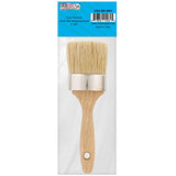 US Art Supply Multi Use 2-1/8" Oval Chalk and Wax Brush for Chairs, Dressers, Cabinets and other