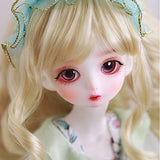 ZDD 1/6 BJD Doll Sweet Beauty Doll Set, Toys for Kids Surprise Gift for Girls Birthday, Full Set Clothes Wigs Shoes Makeup Accesorios Favorites