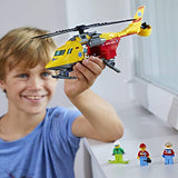 LEGO City Ambulance Helicopter 60179 Building Kit, New 2019 (190 Pieces)