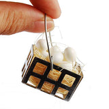 NWFashion Children Cooking Fun Miniature Egg Basket Toys,Doll House Accessory …