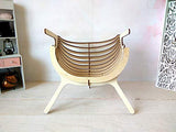 Miniature Dollhouse Modern Chair, Wooden Furniture for 1:3 scale BJD dolls